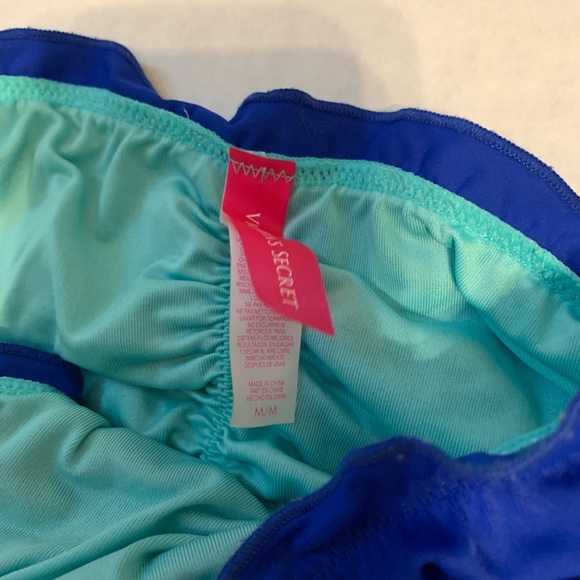 Victoria’s Secret Fabulous Swimsuit Blue 34B M - Picture 4 of 4